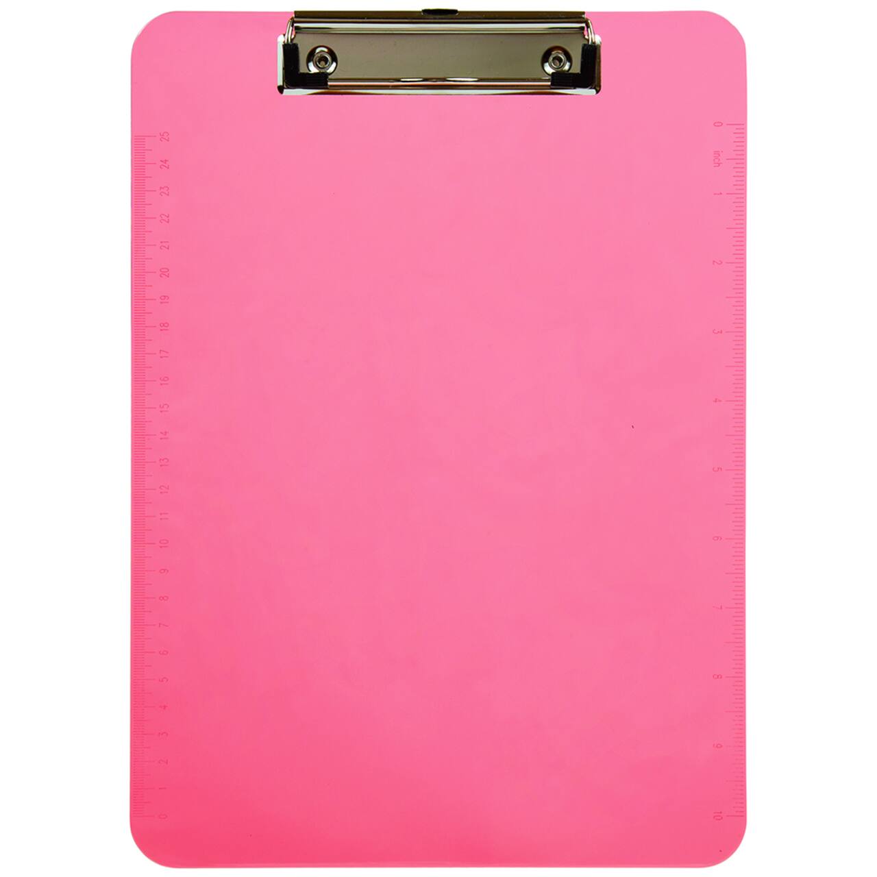 JAM Paper Letter Size Plastic Clipboards, 12ct.